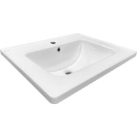 Мебельная раковина Domino Iceberg Creasan Rivo CS1019U 60 см белый глянцевый