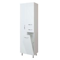 Пенал Onika Модерн 405206 50 см L белый с бельевой корзиной