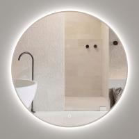 Зеркало Onika Сола 90x100 209030 белое с подсветкой и сенсором