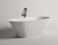 Ванна из литьевого камня Salini Mona 180x80 102911G глянцевая отдельно стоящая