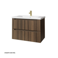 Тумба с раковиной Caprigo Termin 66912 75 см подвесная (шпон)