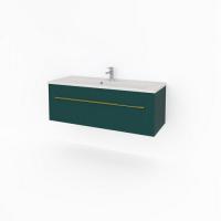 Тумба под раковину Kакса-А Sharm 005273 120 см зеленая
