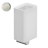 Стакан для зубных щеток Webert Living LV500301345 никель матовый