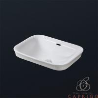 Встраиваемая раковина Caprigo UP-1422 55 см белая