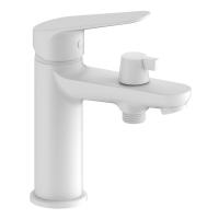 Смеситель на борт ванны Esko Kazan White KZ53W белый матовый