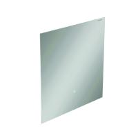 Зеркало Onika Люма 70x70 207048 белое с подсветкой и сенсором