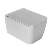 Унитаз подвесной Boheme Zen 967-SET-MW белый с крышкой