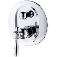 Встраиваемый смеситель для душа Caprigo Fonte 12-551-crm хром встраиваемый