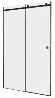 Душевая дверь ADS Sancors WTW 110x195 501WTW.110C.195BL.08 профиль черный
