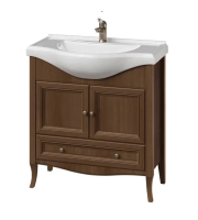 Тумба с раковиной Caprigo Lion 38313-036.000.00.20 80 см орех античный