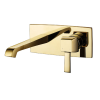 Смеситель для раковины Caprigo Diamante 50-027-oro золото