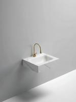 Раковина подвесная Sapbox SB-RW060M088 60 см белый мрамор матовая