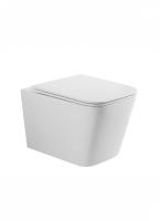 Унитаз подвесной Wonzon & Woghand Rona WW-UP2216-GW белый глянцевый безободковый