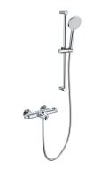 Смеситель для ванны с душем Wonzon & Woghand WW-C2001-A-CR хром глянцевый с термостатом и гарнитуром