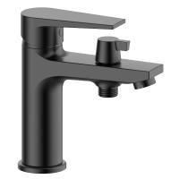 Смеситель на борт ванны Esko Budapest Black BT53B черный матовый
