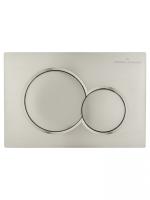 Кнопка смыва Wonzon & Woghand WW-IB232-BN никель брашированный механическая