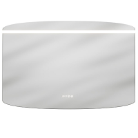 Зеркало Caprigo Софт 120x80 2063HW с подсветкой, сенсором и часами