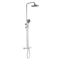 Душевая стойка со смесителем Esko STT2000 хром глянцевая с термостатом