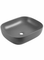 Накладная раковина Wonzon & Woghand Tahoe WW-RN41286-MG серая