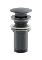 Донный клапан для раковины Wonzon & Woghand WW-88SS09-BGM темный графит брашированный