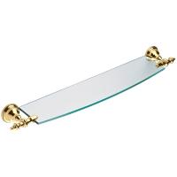 Полка стеклянная Webert Armony AM500701010 золото глянцевая