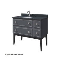 Тумба под раковину Caprigo Metropol 13717.37 L 100 см L напольная (эмаль)