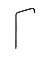 Кронштейн для верхнего душа Wonzon & Woghand WW-LY002-MB черный матовый на стойку