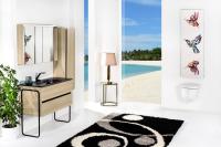 Зеркальный шкаф Armadi Art Vallessi 80 см 547-L с подсветкой light oak