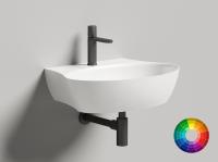 Накладная раковина Salini Alda Wall 01 140321M 45 см белая матовая