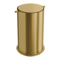Ведро для мусора Boheme 10916-BR bronze с вращающейся крышкой