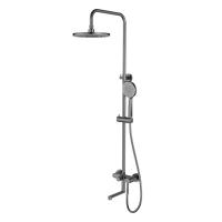 Душевая стойка со смесителем Esko Sochi ST260SCGM оружейная сталь матовая