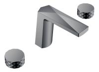 Смеситель на борт ванны Boheme Venturo 150-SGM-DIAMOND вороненая сталь