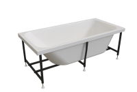 Ванна акриловая Radomir Прованс 170x80 1-01-0-0-1-192 пристенная c каркасом