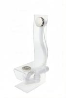 Слив-перелив ADS ADS55R100NЭМК 100 см никель полуавтомат