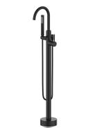 Смеситель напольный Wonzon & Woghand Stick WW-88649017-MB черный матовый с душевым гарнитуром