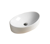 Накладная раковина Velvex 7756C 50 см белый