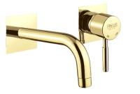Встраиваемый смеситель для раковины Webert Rimini RI830605794 золото матовый