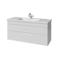 Тумба с раковиной Caprigo Lento 36216-SF027 115 см белая