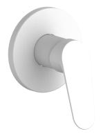 Встраиваемый смеситель для душа Esko Kazan White KZ83W белый