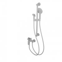 Смеситель для душа Wonzon & Woghand WW-A4888-MW белый матовый с гарнитуром и гигиеническим душем