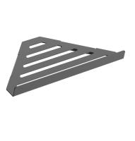 Полка для ванной Wonzon & Woghand WW-6132-BGM темный графит брашированная