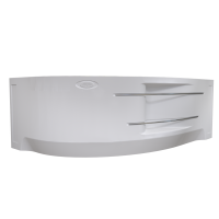 Фронтальный экран под ванну Radomir Ирма 180x55 R 2-21-0-2-0-216 белый