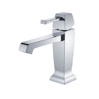 Смеситель для раковины Caprigo Diamante 50-020-crm хром с донным клапаном