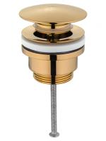 Донный клапан для раковины Wonzon & Woghand WW-88SS07-RG розовое золото глянцевый