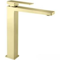 Смеситель для раковины Webert Pegaso PE830402794 золото матовый с донным клапаном