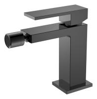 Смеситель для биде Boheme Qubic 476-SGM глянцевый графит