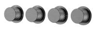 Встраиваемый смеситель Boheme Stick Diamond 124-5-GM.1 графит
