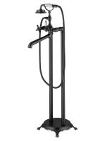 Смеситель напольный Wonzon & Woghand Retro WW-88649020-BGM темный графит брашированный с душевым гарнитуром