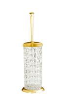 Туалетный ершик Boheme Chiaro 10519 глянцевое золото