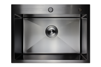 Мойка из нержавеющей стали Santegro 60 см STR6050BL графит
